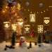 LED Christmas Greeting Card Transparent Acrylic Card Customized